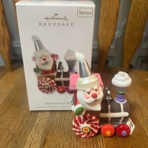 Hallmark Keepsake Santa's Festive Train Ornament